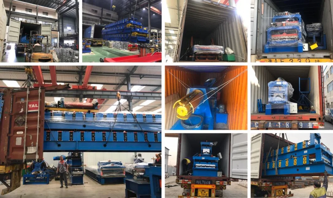 Metal Galvanized Double Layer Roofing Sheet Roll Forming Machine