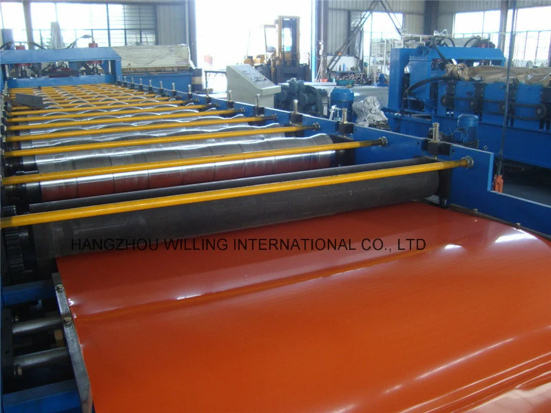 Wave Glazed Steel Tile Roll Forming Metal Forging Machinery