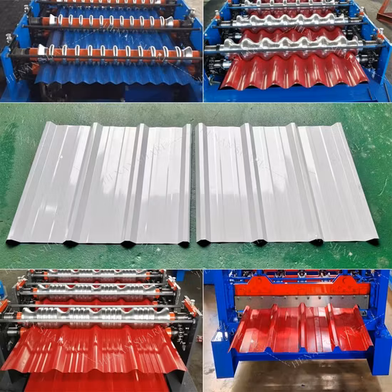 Cina Rivestimento murale, Profilo in acciaio a doppio strato, Copertura in metallo zincato, Coperture, Piastrelle smaltate, Pressa, Lamiera di ferro, Piegatura, Produzione di macchine per la formatura di rulli per coperture a freddo, Prezzo