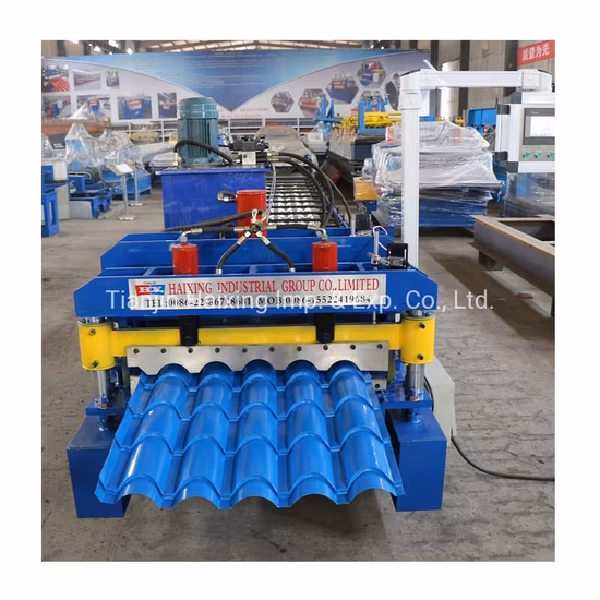 Formatrice a rullo per tegole in metallo zincato smaltato